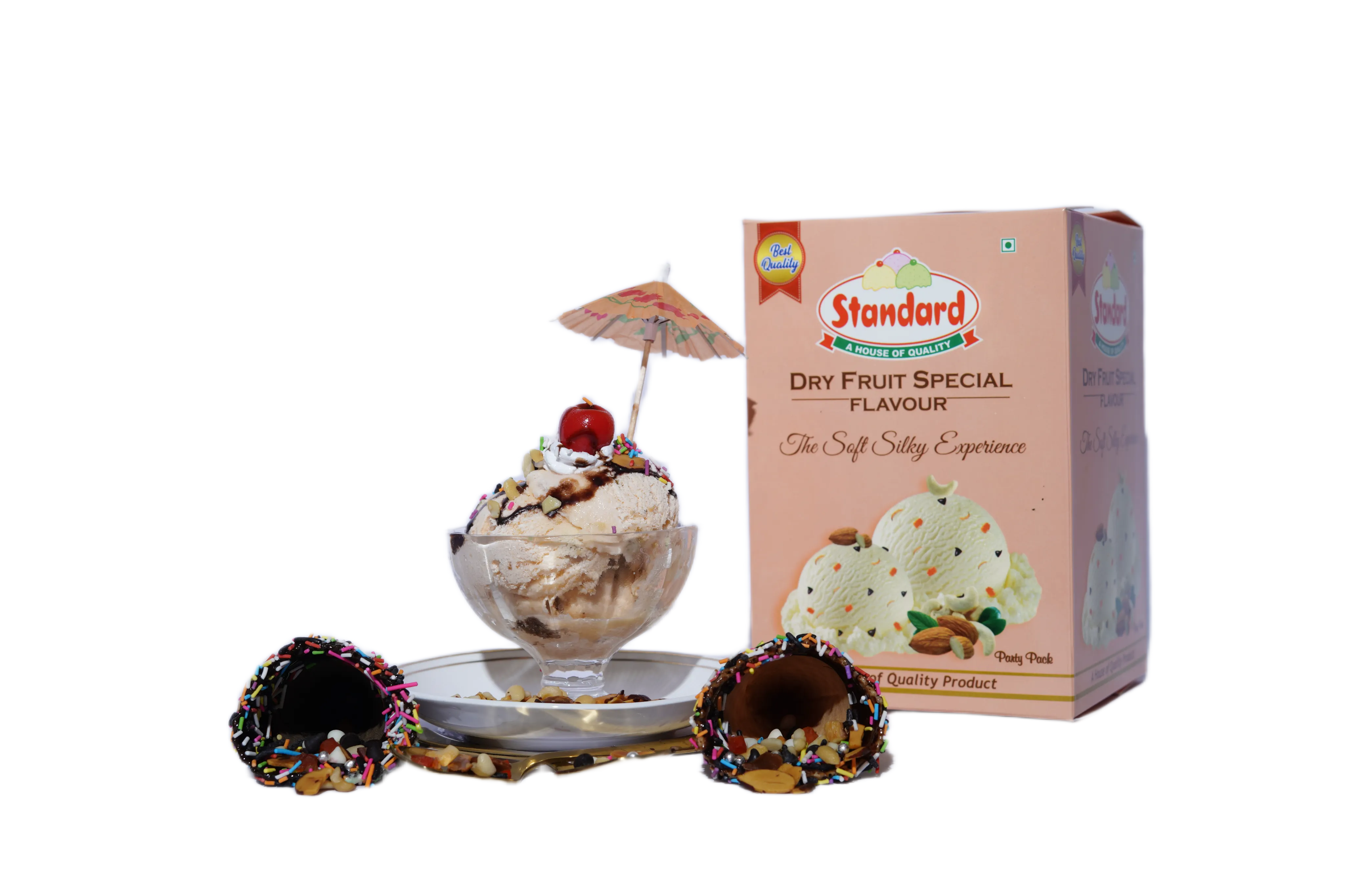 Kaju Kishmish Ice Cream