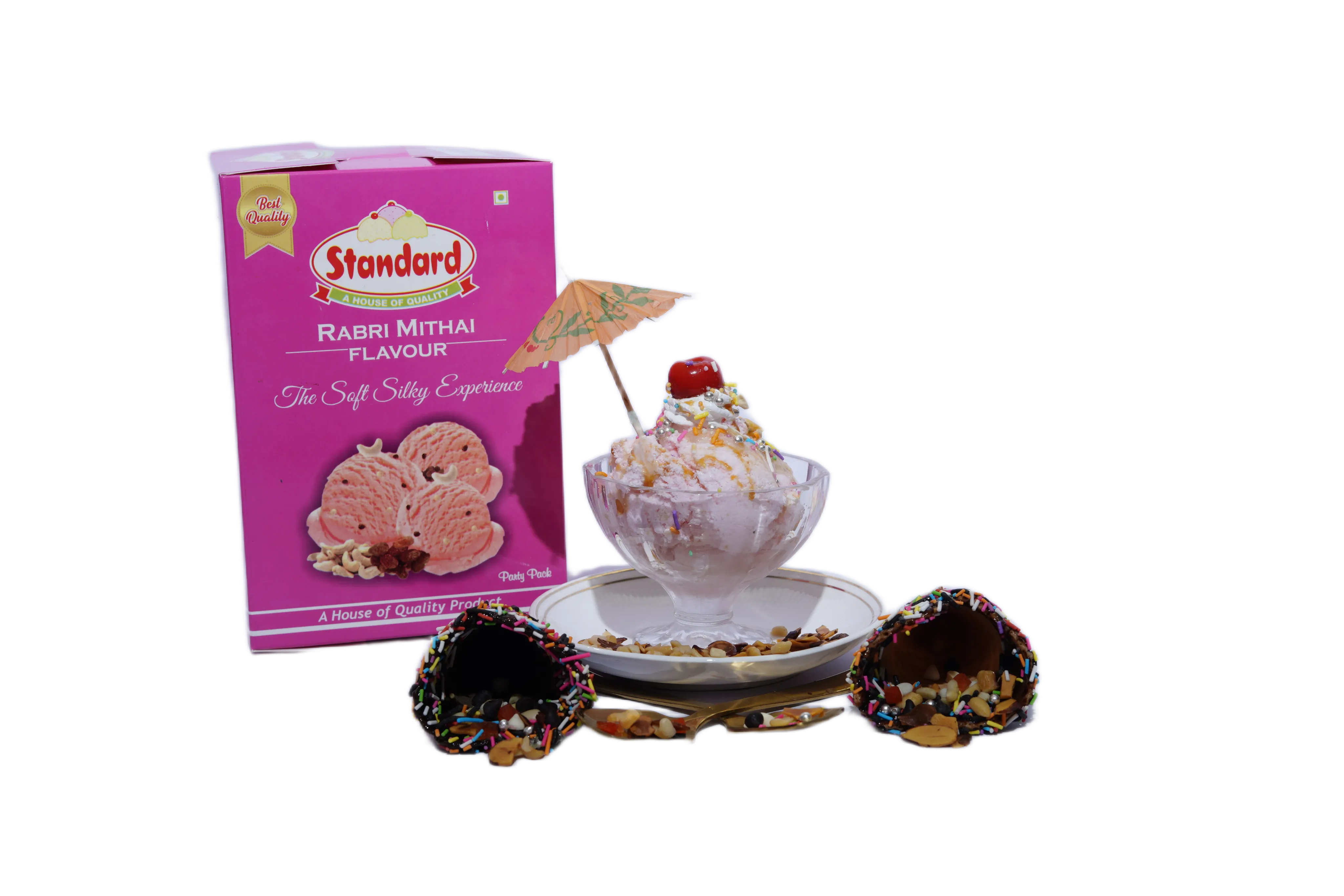 Rabri Mithai Ice Cream