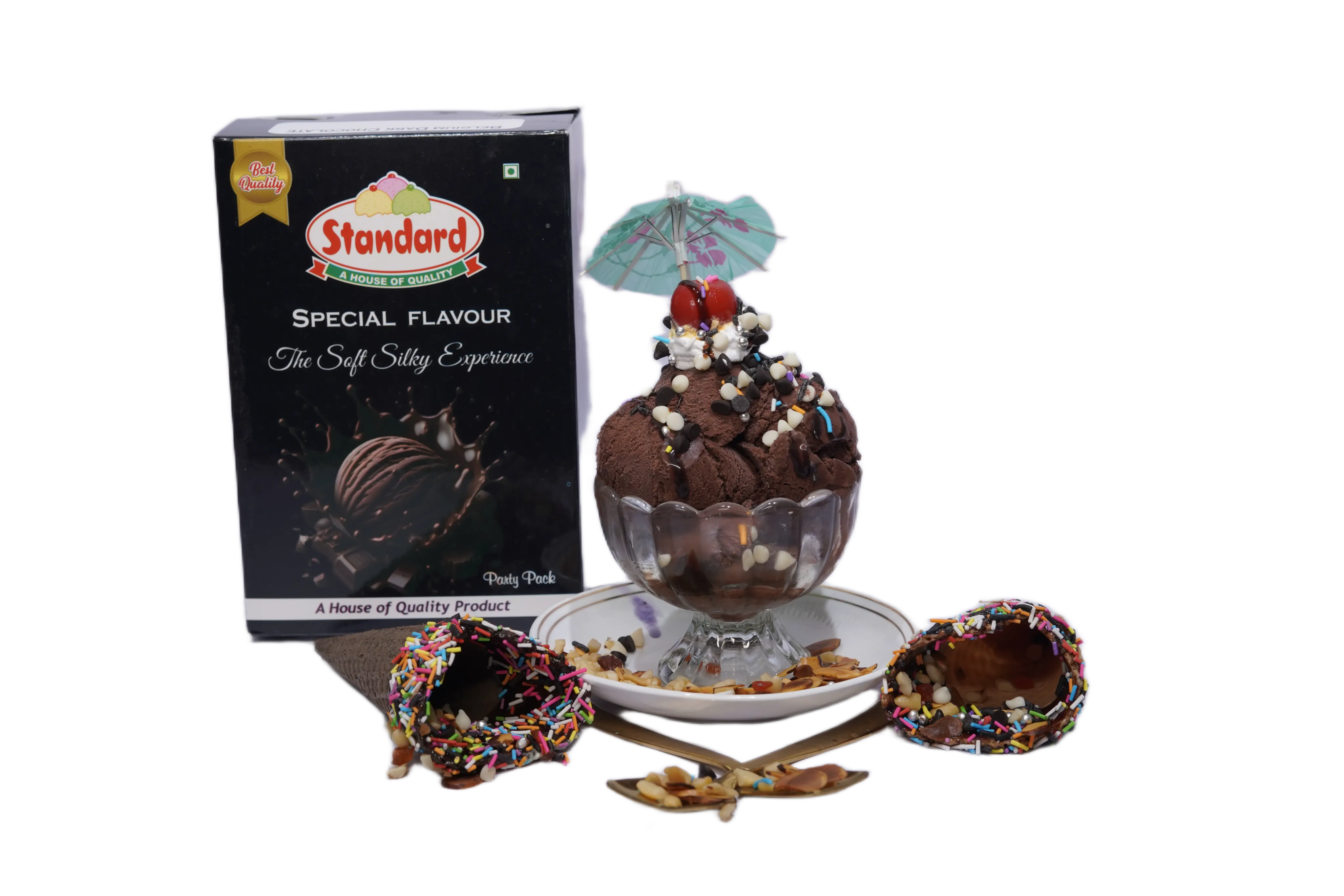 Belgium Chocolate Dark Ice Cream